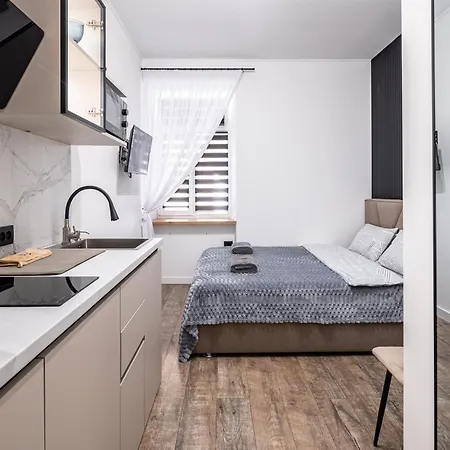 아파트 1 кімнатна подобово-погодинно біля жд вокзалу та костелу єлизавети *